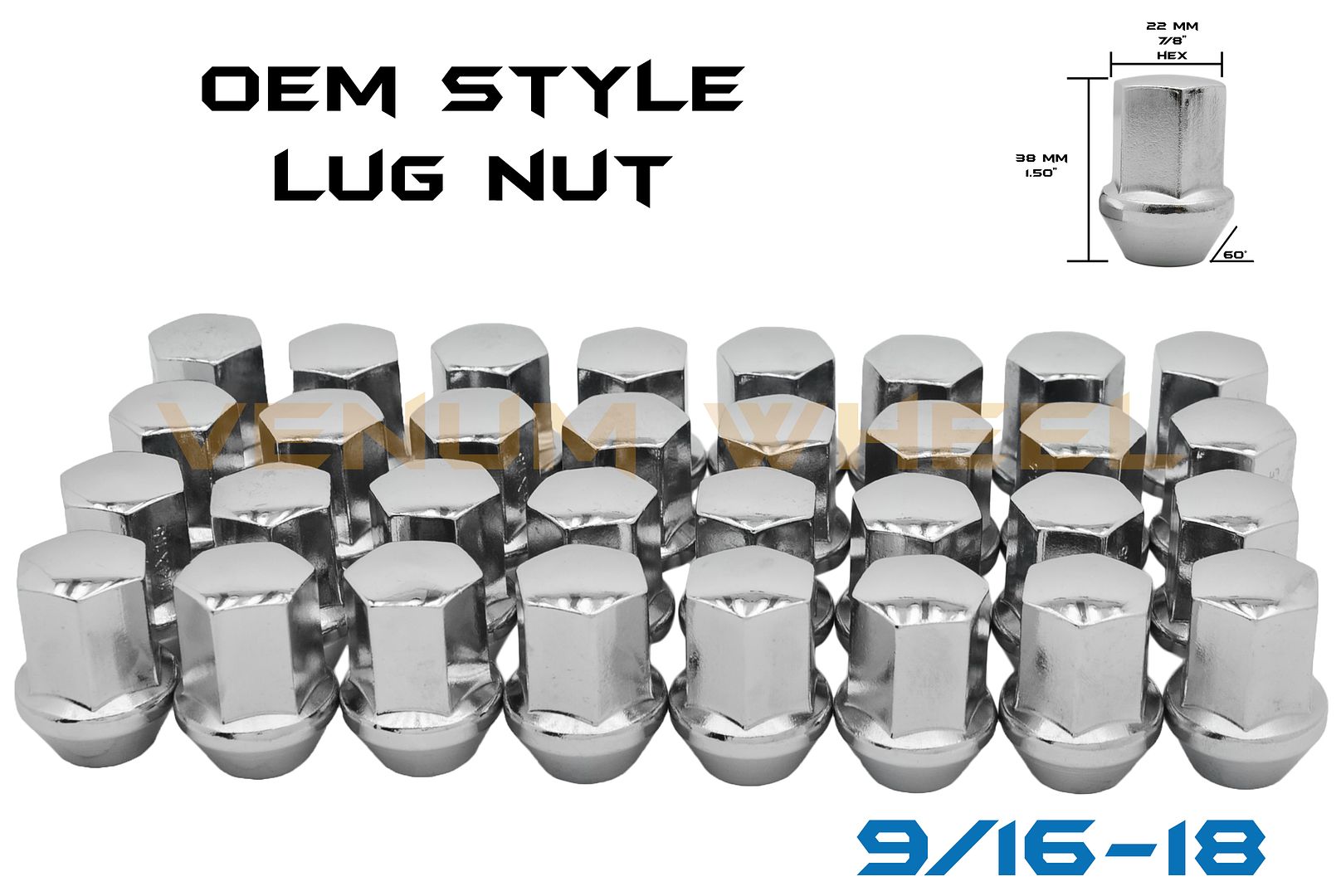 20PC CHROME DODGE RAM 1500 DAKOTA OEM/FACTORY STYLE LUG NUTS 9/16-18 | eBay Lug Nut Torque For Dodge Ram 1500